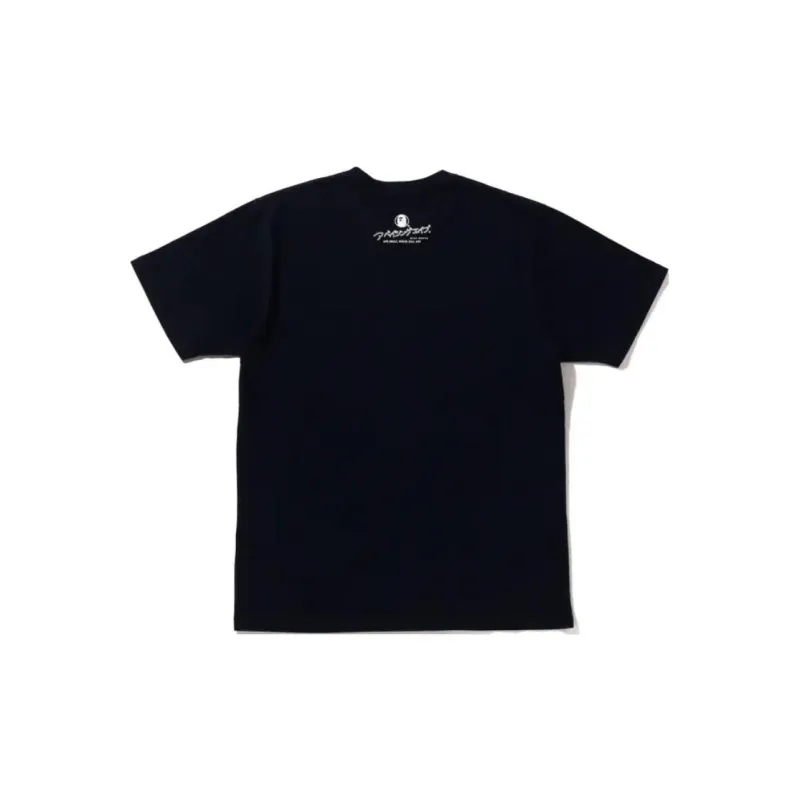 Bape Ape Head Bapesta Indigo Tee-1