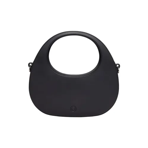 O Bag Thermoplastic Compound Handbag Women's Black