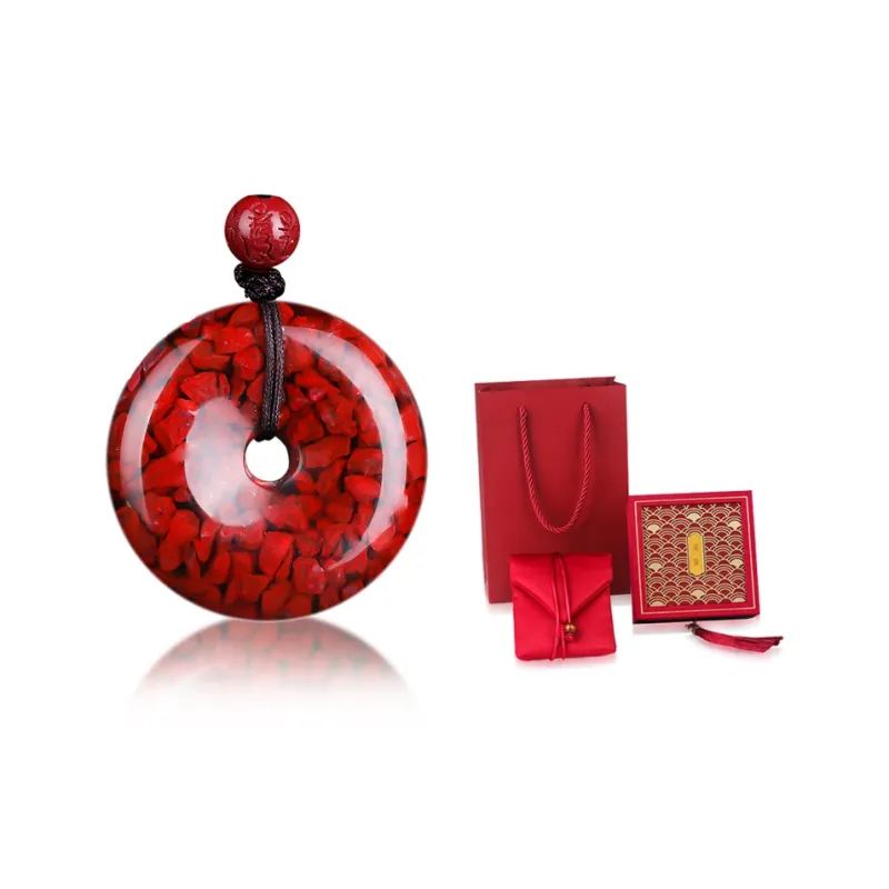 Cardamom Time Cinnabar Pendants Unisex-5