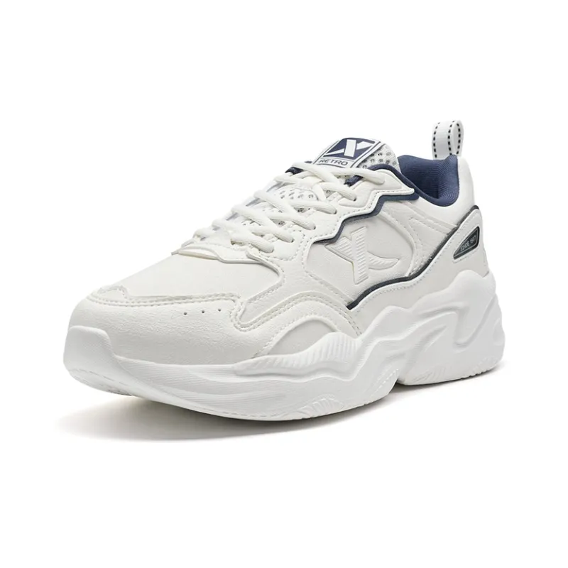 XTEP Lightweight Low Top Casual Shoes Women's Sail White-2