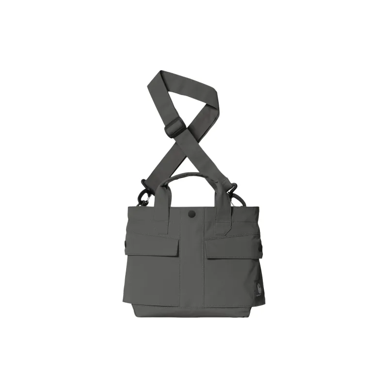 Carhartt WIP Polyester Portable Crossbody Bag, Shoulder Bag Regular Unisex Graphite-1