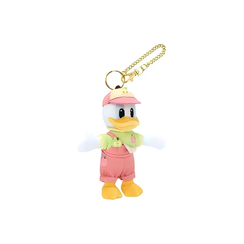 Disney Donald Duck 2024 Summer Mickey Mouse Toy Key Ring Dolls Plush Doll 15.5cm High-1