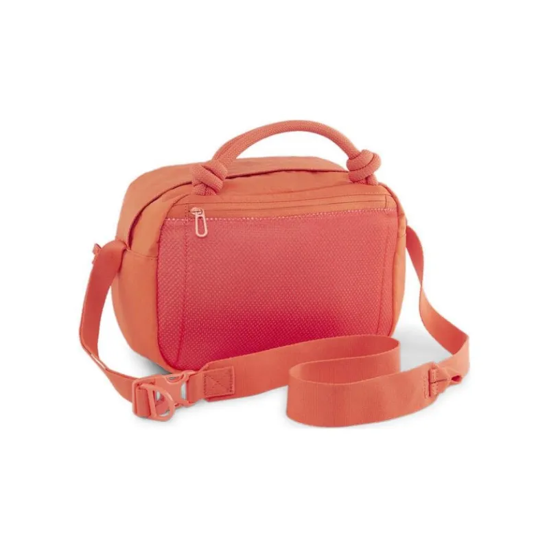 PUMA Polyamide With Nylon Shoulder Bag, Crossbody Bag Regular Unisex Orange-1