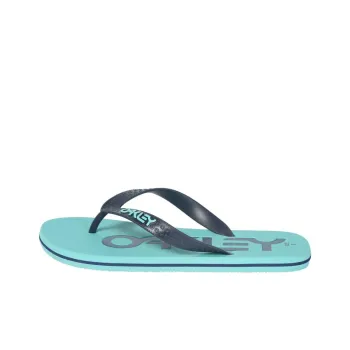 Oakley Slip Resistant Quick Dry Flip Flops Men's Blue