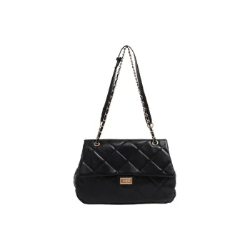 Carksky PU Shoulder Bag Regular Women's Black