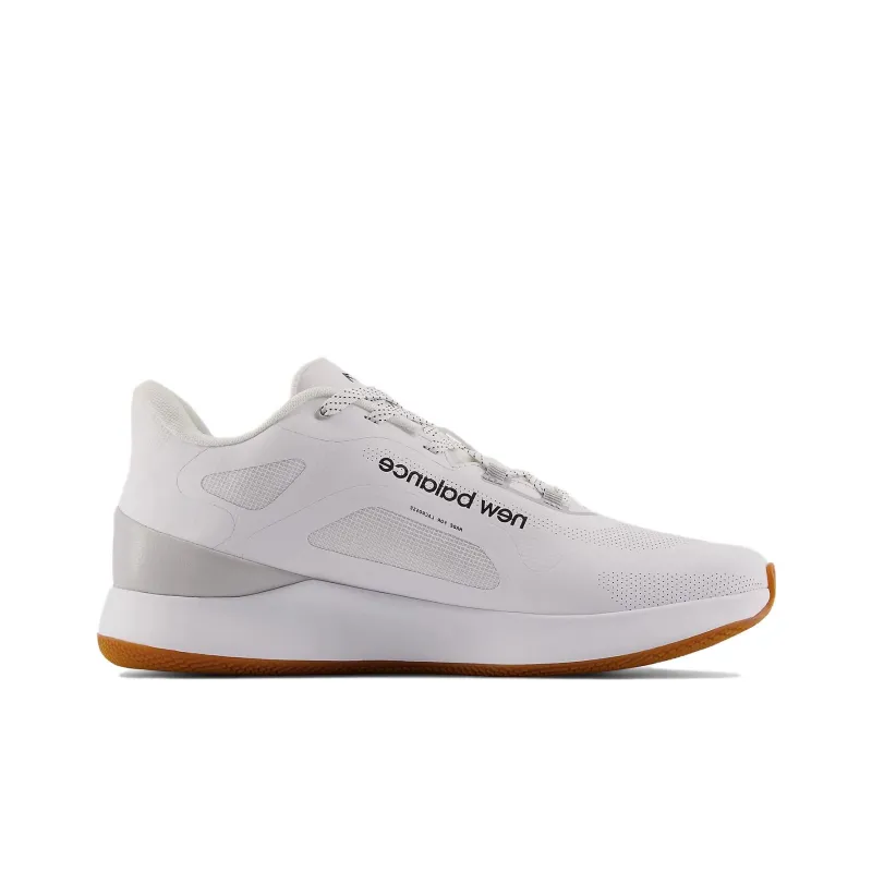 New Balance FreezeLX V4 Cushioning, Slip Resistant, And Abrasion Resistant Low Top Training Shoes Unisex White Gray-1