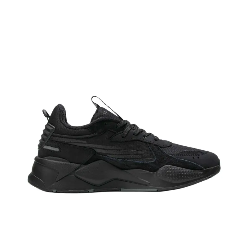 PUMA RS X Anti Slip Wear Resistant Low Top Training Shoes Unisex Black-1