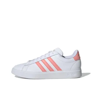 Grand Court Women's Adidas Cloudfoam 'White Semi Pink Spark'