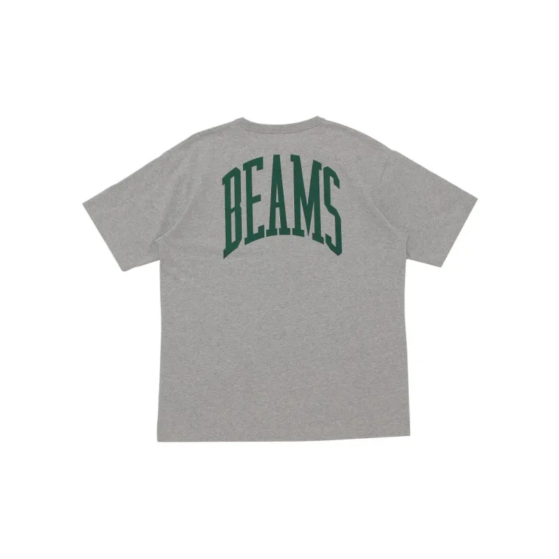 Starbucks/starbucks X Champion Beams X Starbucks Collaboration T-Shirts Unisex Gray-1