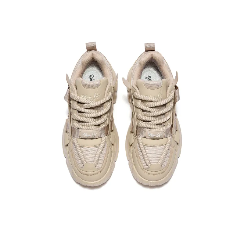 RIFUGIO VO' Wear-Resistant Height Increasing Low-Top Chunky Sneakers Unisex-32