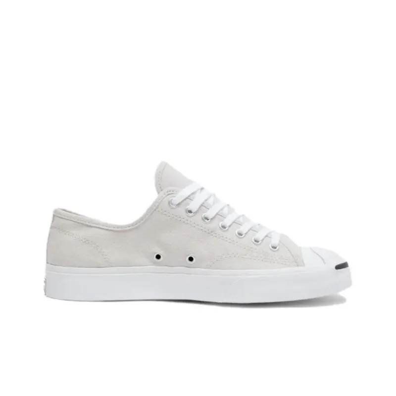 Converse Jack Purcell Anti Slip Wear Resistant Low Top Skateboard Shoes Unisex Ecru-1