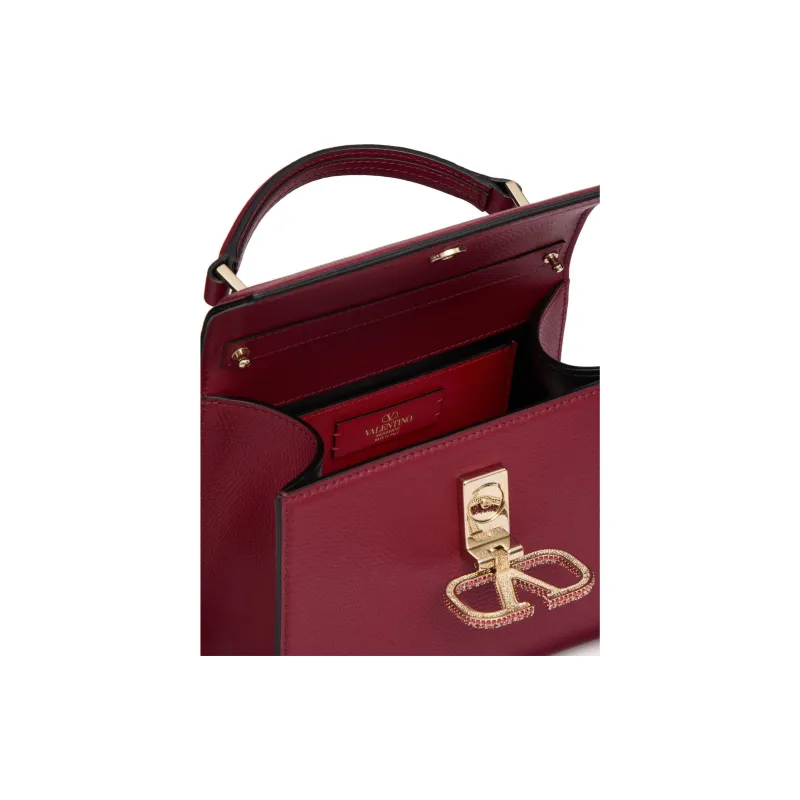 Valentino Mini VSling Leather Tote Bag-5