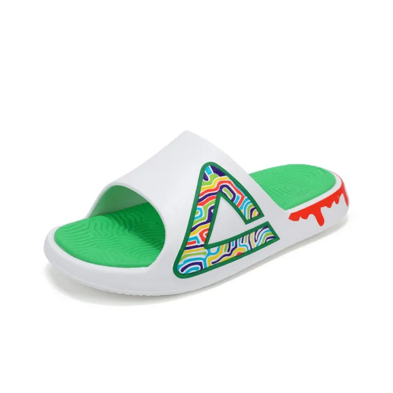 PEAK Taichi Slippers Unisex Ivory Green-2