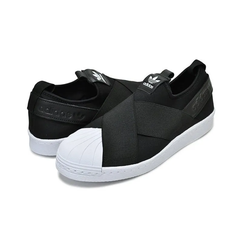 Adidas Superstar Slip On Rita Ora Black White Women's-2