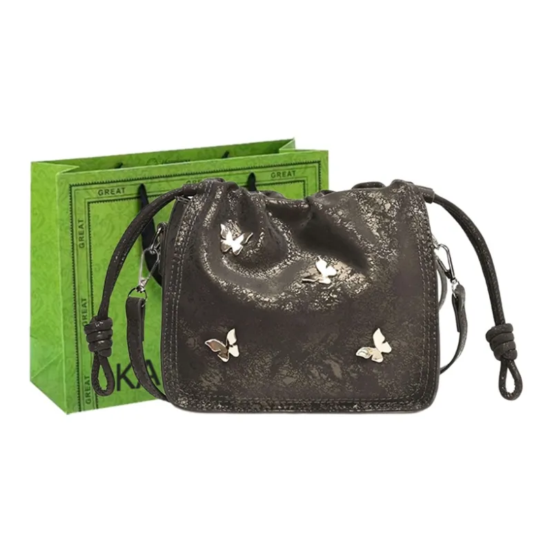 KARUISHA PU Crossbody Bag Shoulder Bag Women's White/Silver/Green/Black-9