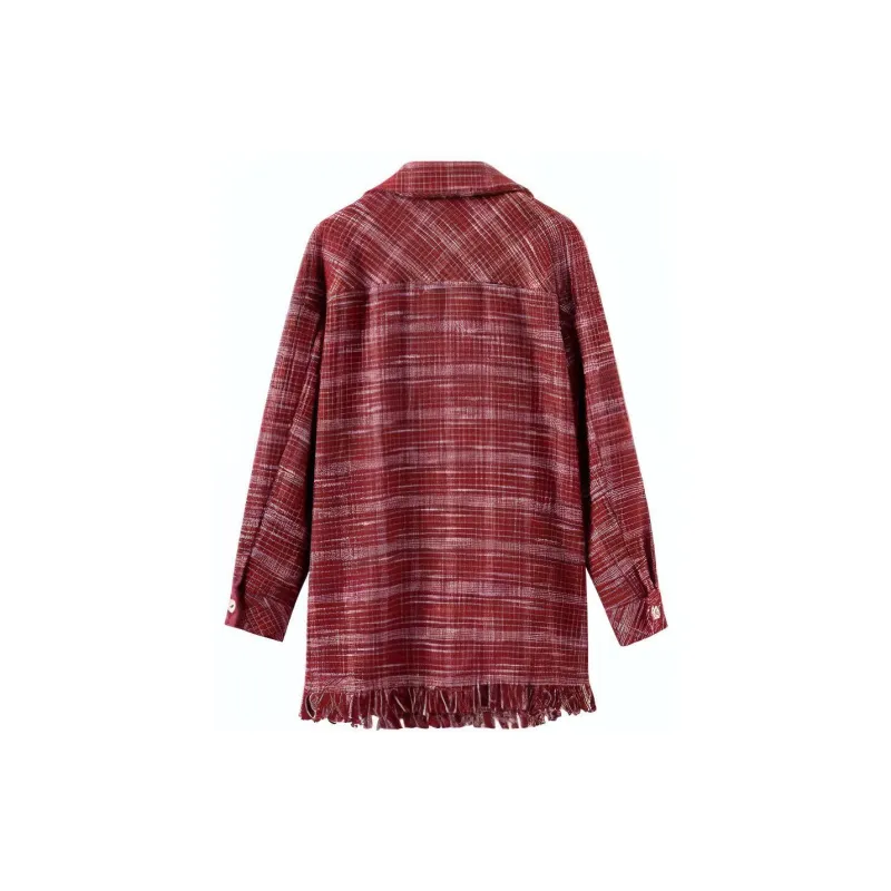 Inman Jackets Women's Burgundy-1