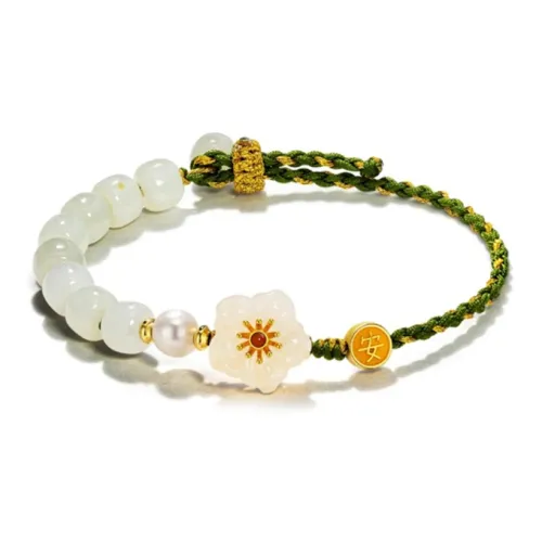 JOYDINNY Jade Bracelets Women's