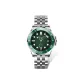 Silver Case Green Dial Steel Band