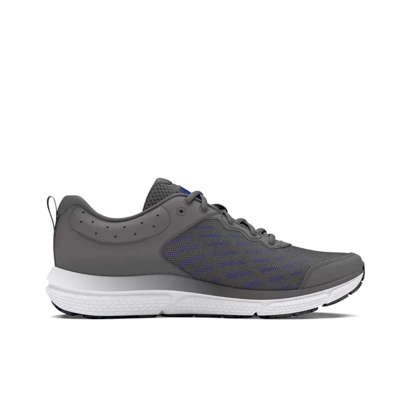 Under Armour Charged Assert 10 Slip Resistant Low Top Running Shoes Men's Gray Blue-1