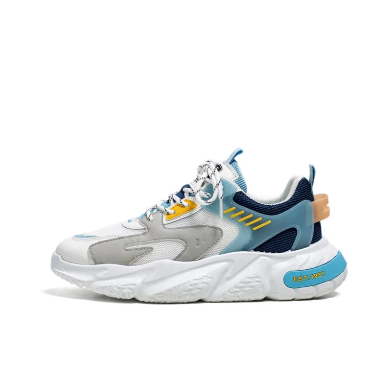 HACKBUTEER Dim Zone Collection Low-Top Chunky Sneakers Unisex-42