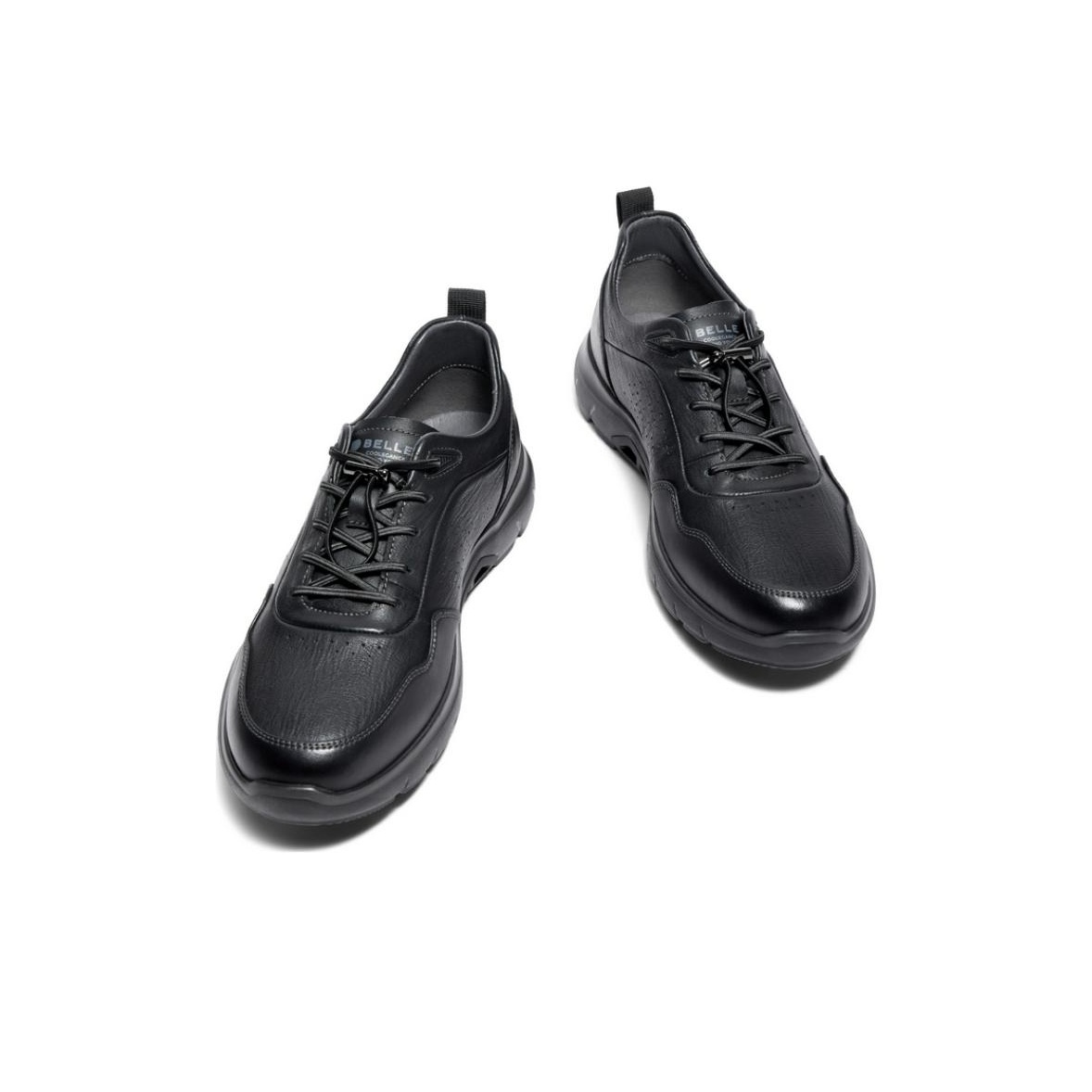 BELLE Casual Shoes Men Low-Top Black EU 44 - POIZON