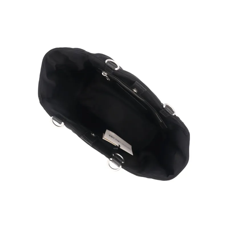 KENZO Nylon Handbag Shoulder Bag Unisex Black-6