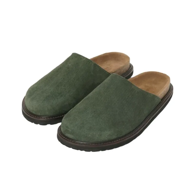 Hender Scheme Wrap-toe Slippers Men's Green-2
