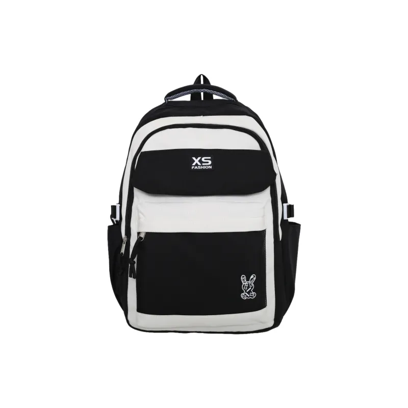 MOK Nylon Backpack Regular Unisex Pink/Black/Purple/Green/Blue-1