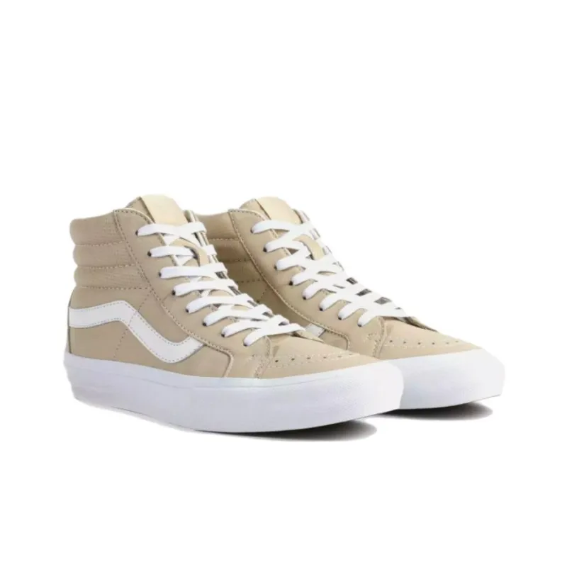 Sk8 Vans Hi Reissue Italian Leather 'Marmo'-2