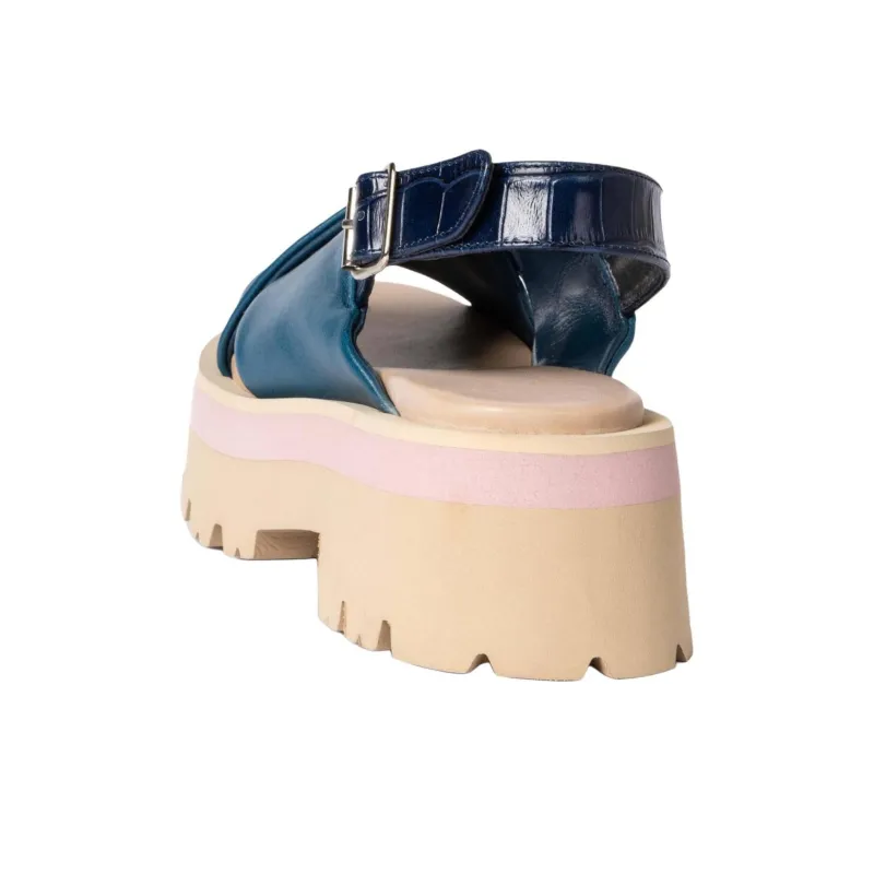 Paul Smith Logan Strap Sandals Women's Blue-3