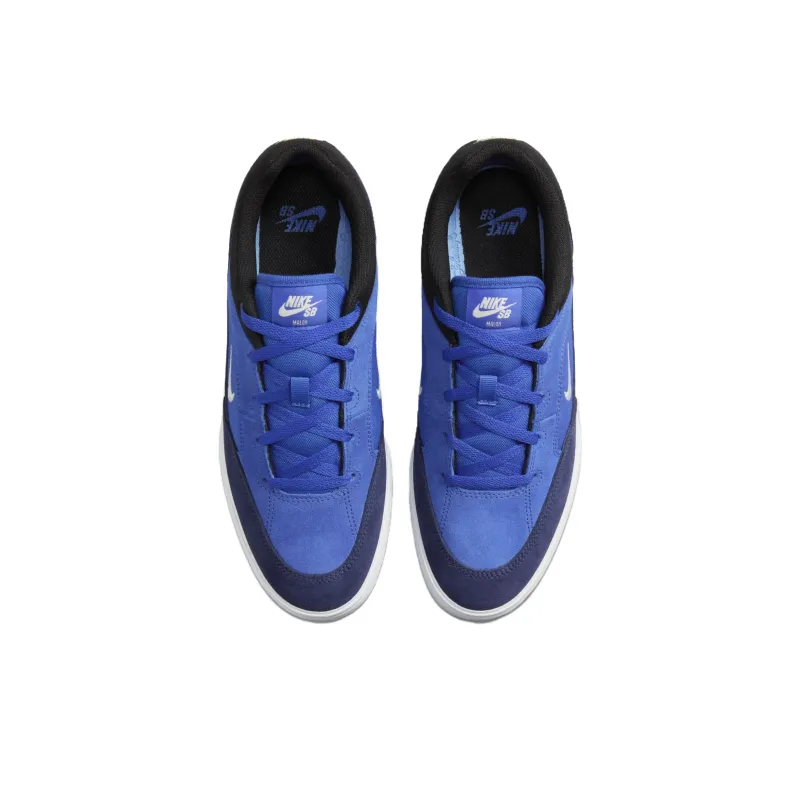 Nike SB MALOR Anti Slip And Wear Resistant Lightweight Low Top Skateboard Shoes Unisex Blue-3