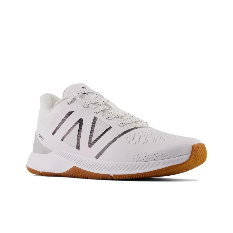 New Balance FreezeLX V4 Cushioning, Slip Resistant, And Abrasion Resistant Low Top Training Shoes Unisex White Gray-2