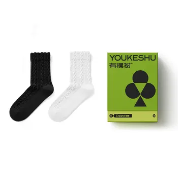 YOUKESHU Mid Calf Socks Women's