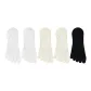 5 Pack (Milk White X2+Pure White X2+Black)