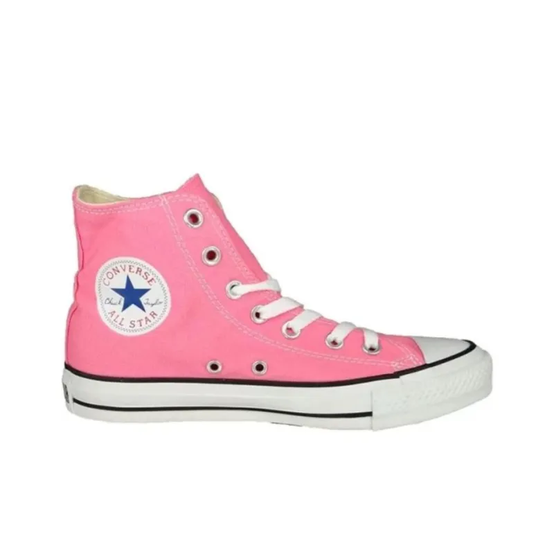 Converse Chuck Taylor Hi All Star Abrasion Resistant Cushioning High Top Canvas Shoes Unisex Pink-1