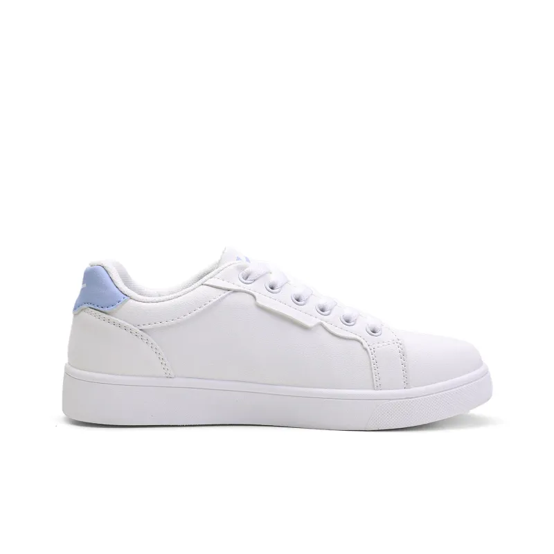 Warrior Small White Shoes Anti-Slip Wear-Resistant Lightweight Breathable Low-Top Skateboard Shoes Women's-2