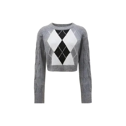 ONLY Knitwear Women's G11 Light Gray Multicolor COZY GREY MELANGE