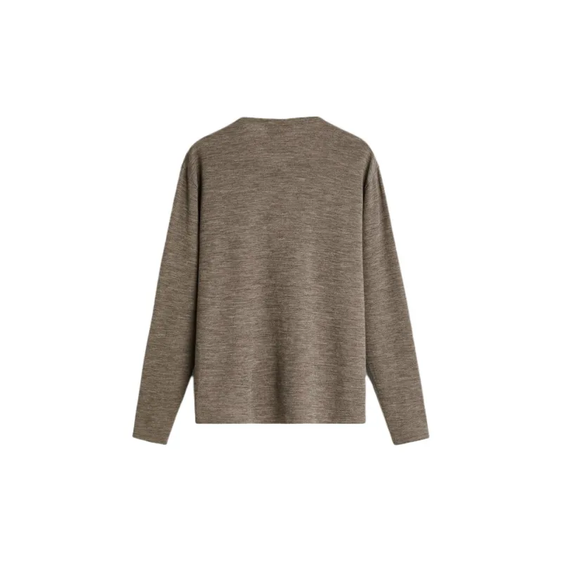 ZARA Sweater Men's Zebra Print Brown Yellow-1