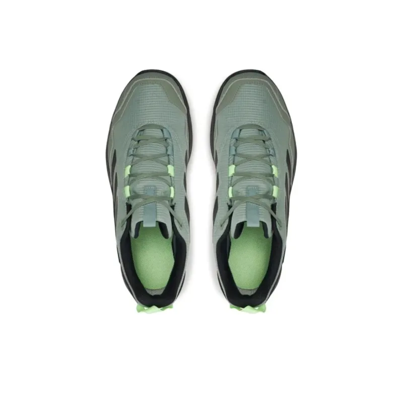 Adidas Terrex Eastrail Anti Slip Wear Resistant Low Top Hiking Shoes Unisex Green Black-2