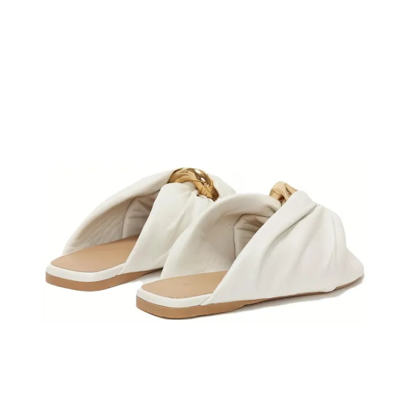 JW Anderson Chain Twist Leather Sandals-3