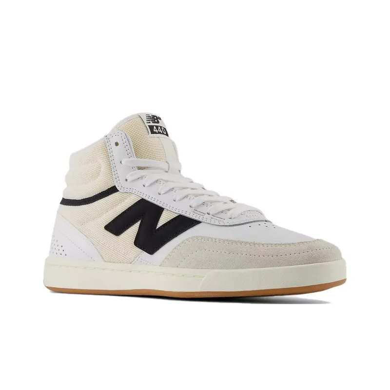 New Balance Numeric 440 High V2 White Black-2