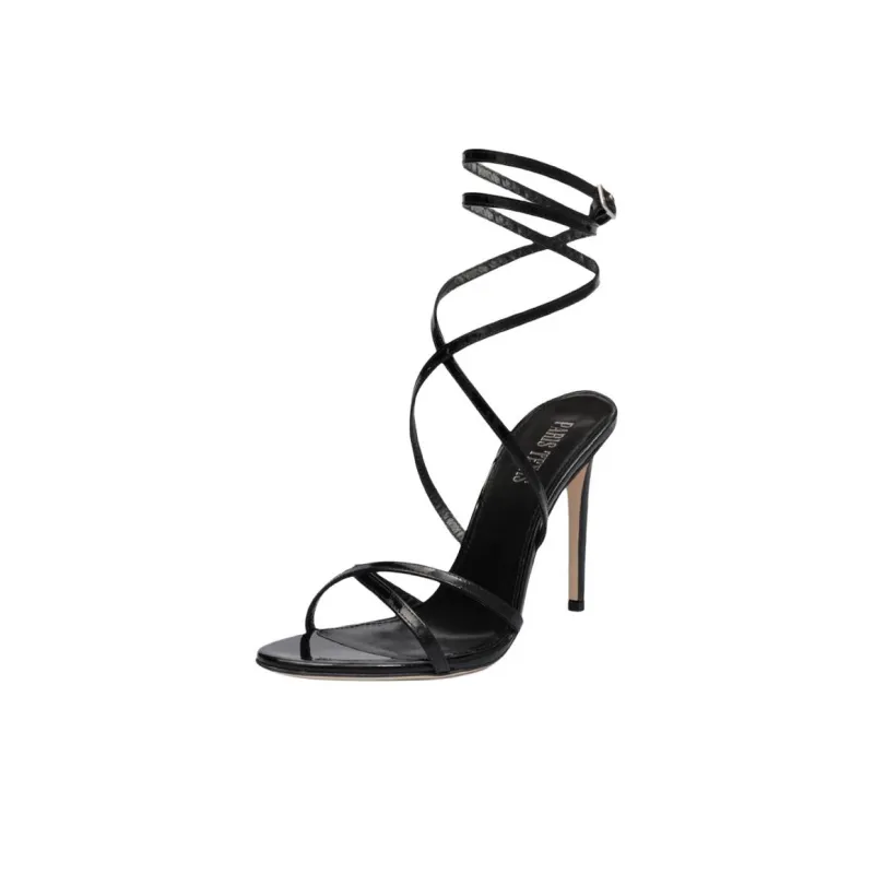 Paris Texas Zoe Strap Sandals 11cm Women's Black-2