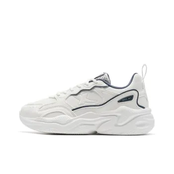 XTEP Lightweight Low Top Casual Shoes Women's Sail White