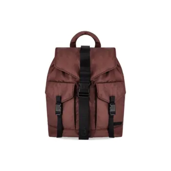 GANNI Recycled Polyester Backpack Women's Chocolate