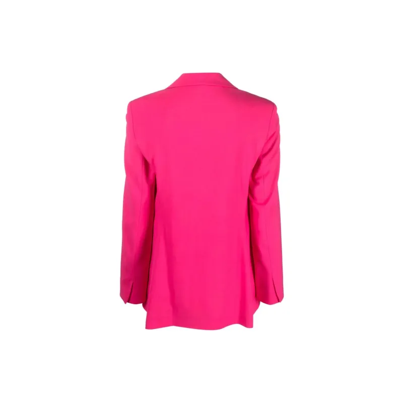 Alysi Single Breasted Buttoned Blazer-1