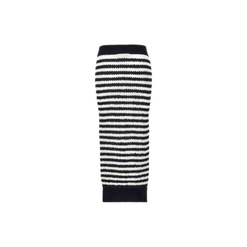 Antonino Valenti Casual Long Skirts Women's Black-1