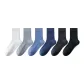 Black, Dark Gray, Dark Blue, Medium Blue, Gray Blue, White
