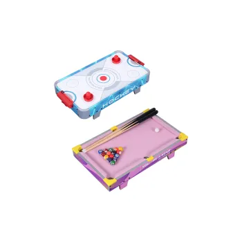 HUANGGUAN Ice Hockey Table, Tabletop Billiard Combination Board Games
