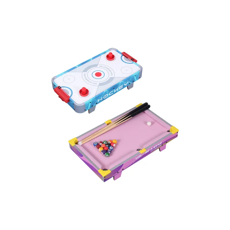 HUANGGUAN Ice Hockey Table, Tabletop Billiard Combination Board Games-0