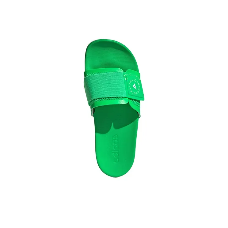 Adidas By Stella McCartney Slides 'Green White' Women's-4